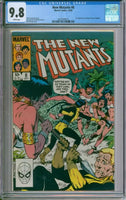 The New Mutants #8 CGC 9.8 1st Appearance of Magma