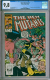 The New Mutants #8 CGC 9.8 1st Appearance of Magma