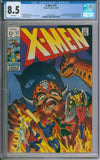 X-Men #51 CGC 8.5 1st Full Appearance of Erik The Red (Cameo)