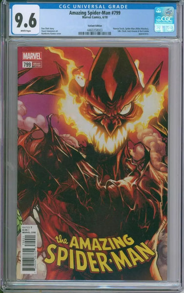 Amazing Spider-Man #799 CGC 9.6 Variant