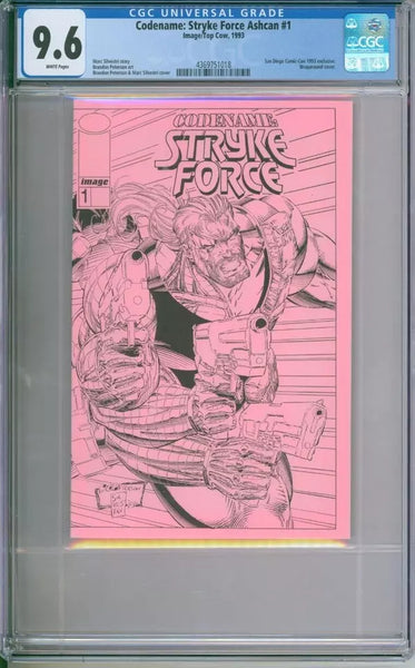 Codename: Stryke Force Ashcan #1 CGC 9.6 Comic-Con Exclusive