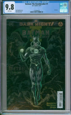 Batman: The Dawnbreaker #1 CGC 9.8 Foil Cover