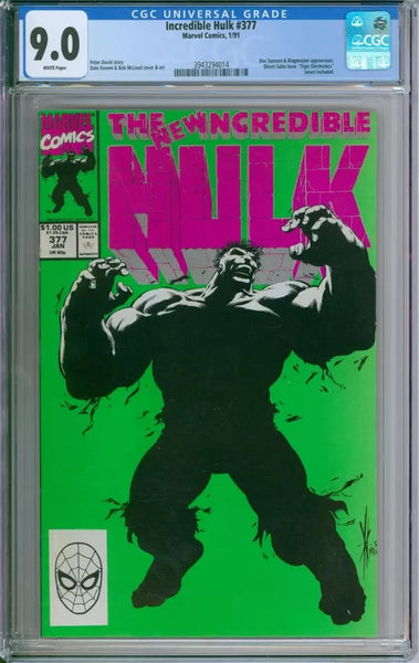 The Incredible Hulk #377 CGC 9.0