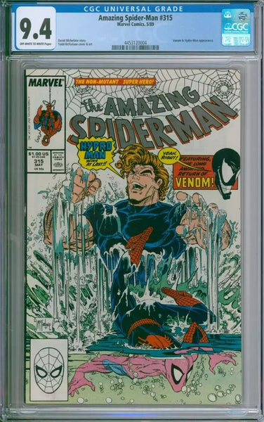 Amazing Spider-Man #315 CGC 9.4