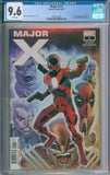 Major X #1 CGC 9.6 1st Appearance Of Major X