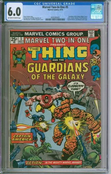 Marvel Two-in-One #5 CGC 6.0