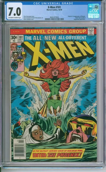 Marvel Comics X-Men #101 CGC 7.0 1st Appearance Of Phoenix