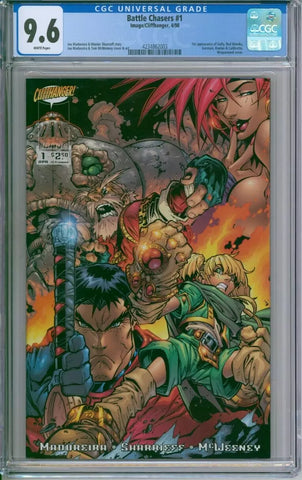 Battle Chasers #1 CGC 9.6 1st Appearance Of Gully