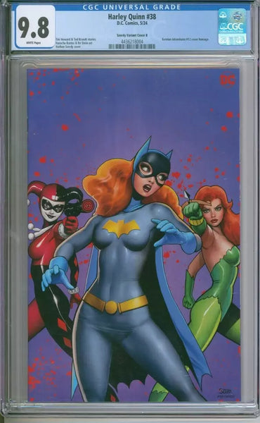 Harley Quinn #38 CGC 9.8 Szerdy Variant Cover B