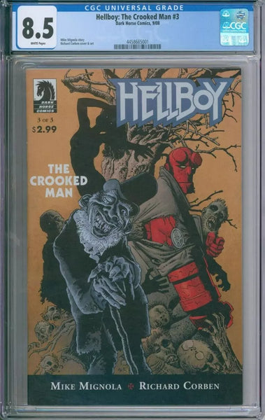 Hellboy: The Crooked Man #3 CGC 8.5