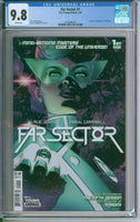 Far Sector #1 CGC 9.8 1st Appearance Of Sojourner "Jo" Mullein