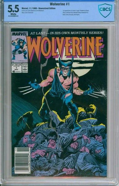 Wolverine #1 CBCS 5.5 Newsstand Edition