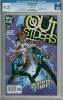 Outsiders #9 CGC 9.8