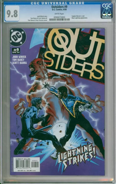 Outsiders #9 CGC 9.8