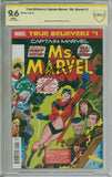 True Believers: Captain Marvel - Ms. Marvel #1 CBCS 9.8 Signed Gerry Conway