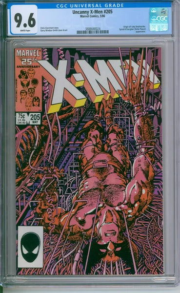 X-Men #205 CGC 9.6 Origin Of Lady Deathstrike