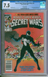 Marvel Super Heroes Secret Wars #8 CGC 7.5 Newsstand Edition