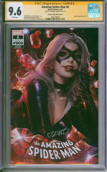 Amazing Spider-Man #6 CGC Signature Series 9.6 Derrick Chew