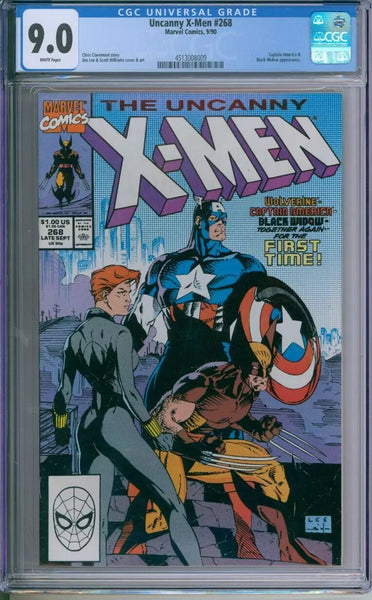 Uncanny X-Men #268 CGC 9.0