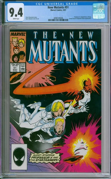 The New Mutants #51 CGC 9.4