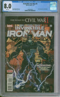 Invincible Iron Man #9 CGC 8.0 1st Full Appearance Riri Williams