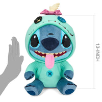 LILO & STITCH 13 IN PLUSH- STITCH IN SCRUMP