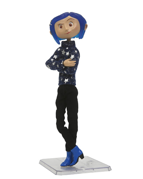 CORALINE - ARTICULATED FIGURE (PLASTIC ARMATURE) - CORALINE IN STAR SWEATER