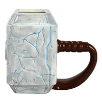 Marvel Thor Cracked Mjolnir 16 oz. Sculpted Ceramic Mug