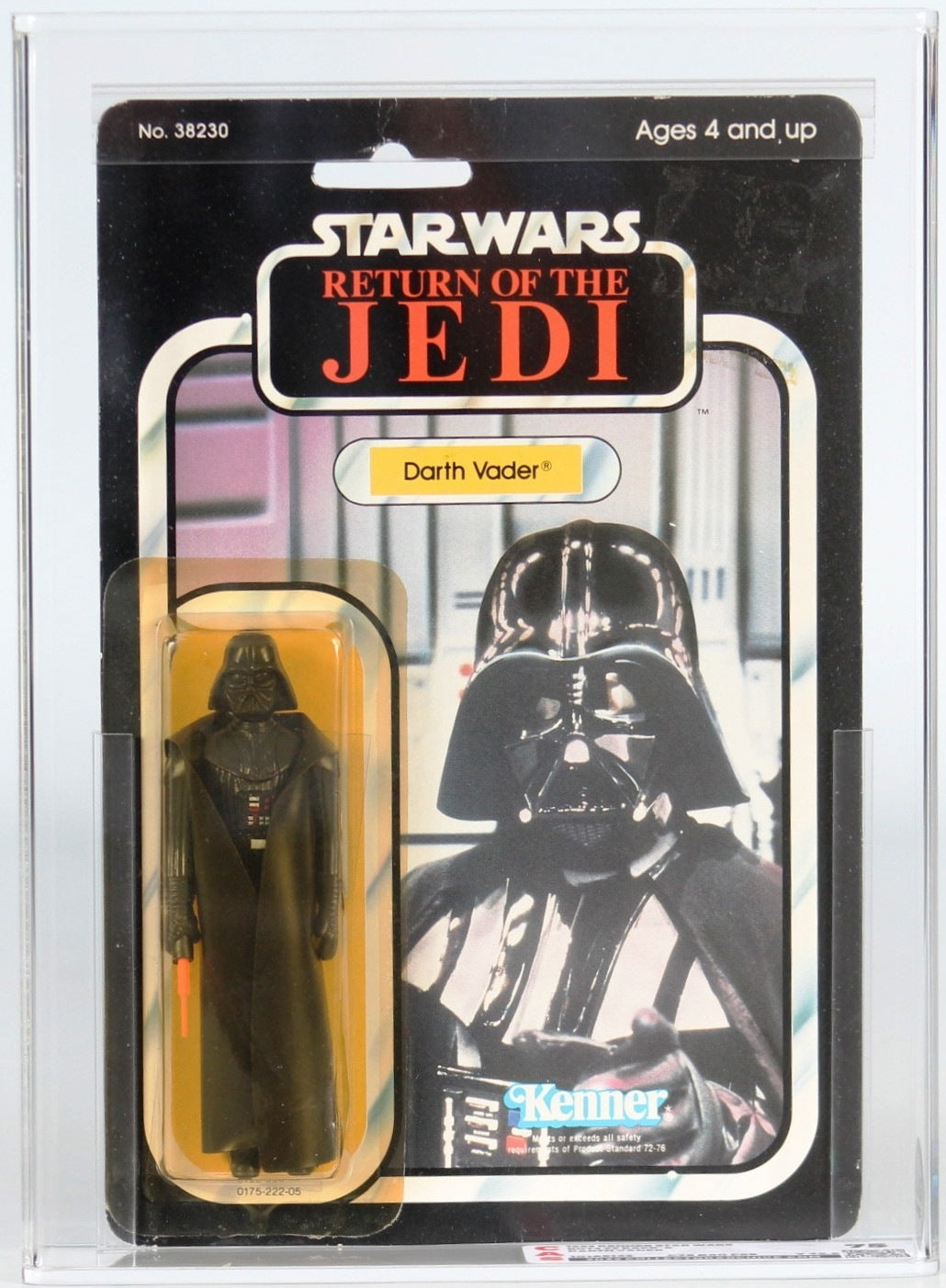 Star Wars 77 Back Carded Action Figure - Darth Vader CAS 75