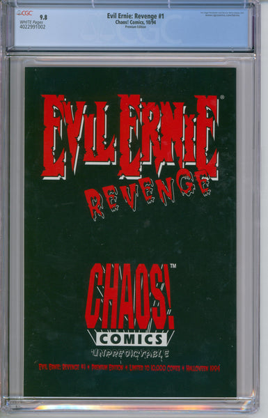 Evil Ernie: Revenge #1 CGC 9.8 Premium Edition
