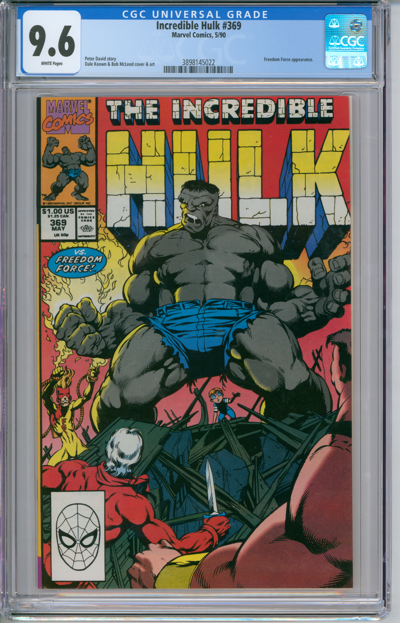 Incredible Hulk #369 CGC 9.6