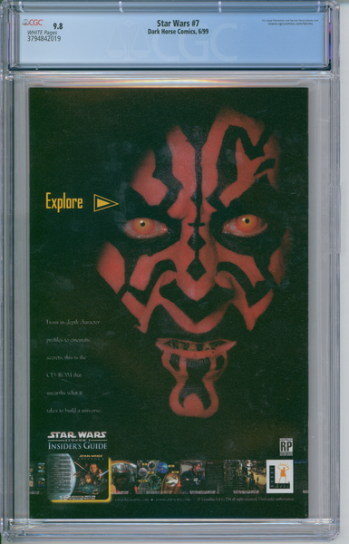 Star Wars #7 CGC 9.8