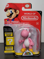 World of Nintendo Super Mario Pink Yoshi Action Figure