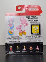 World of Nintendo Super Mario Pink Yoshi Action Figure