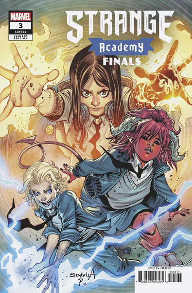 Strange Academy Finals #3 25 Copy Variant Edition Davila Variant