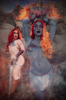 Red Sonja Hell Sonja #4 Cover F 10 Copy Variant Edition Cosplay Virgin