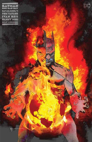 Batman One Bad Day Ras Al Ghul #1 (One Shot) Cover C 1 in 25 Bill Sienkiewicz Variant