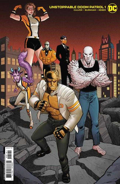 Unstoppable Doom Patrol #1 (Of 6) Cover D 1 in 25 Dennis Culver Card Stock Variant