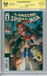 Amazing Spider-Man #1 CBCS 9.8 John Romita Jr Verified Signature