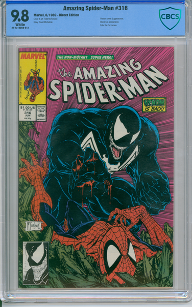 Amazing Spider-Man #316 CBCS 9.8