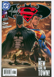 Superman Batman #8 Signed