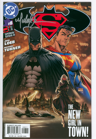 Superman Batman #8 Signed