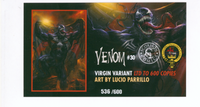 Venom #30 Lucio Parrillo Virgin Variant