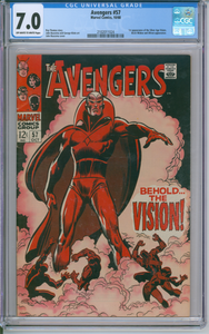 Avengers #57 CGC 7.0