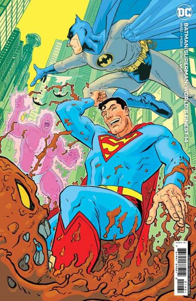 Batman Superman Worlds Finest #14 Cover D 1 in 25 Hayden Sherman Card Stock Variant