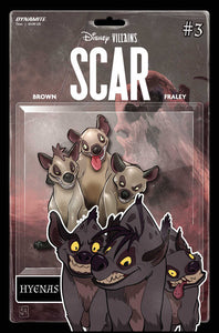 Disney Villains Scar #3 Cover H 10 Copy Variant Edition Action Figure