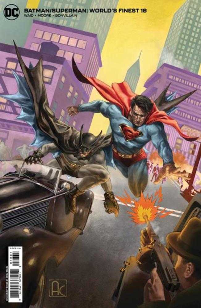 Batman Superman Worlds Finest #18 Cover D 1 in 25 Ariel Colon Card Stock Variant