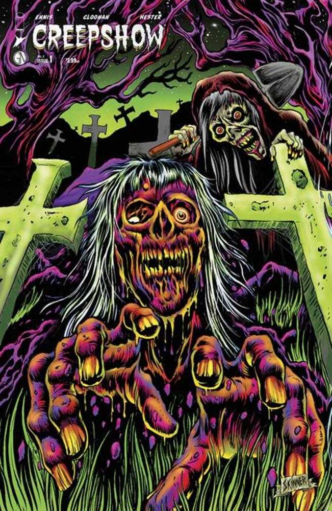 Creepshow Volume 02 #1 (Of 5) Cover C 1 in 10 Skinner Connecting Variant