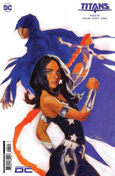 Titans #5 Cover F 1 in 25 Gerald Parel Card Stock Variant