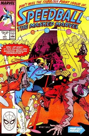 SPEEDBALL: THE MASKED MARVEL